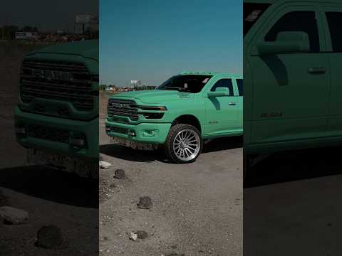 RAM 2500 on 24x12 Vossen GNX-01
