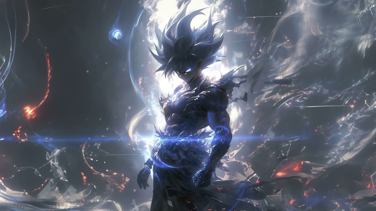 Goku Ultra Instinct Cosmic Aura | Dragon Ball Live Wallpaper 4K PC Loop