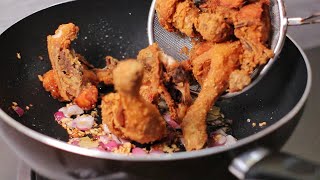 Learn How to Level Up your Left Over Fried Chicken at Home