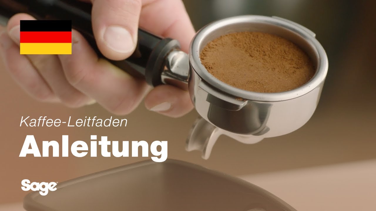 Tutorial für Breville-Kaffee - Tampern und Abstreifen