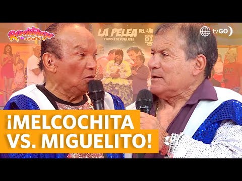 Reventonazo de Verano: Melcochita and Miguelito Barraza faced in the Ring of Humour (TODAY)