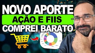 COMPREI AÇÕES E FIIS PARA A MINHA CARTEIRA DE DIVIDENDOS | RUMO AOS 200K!
