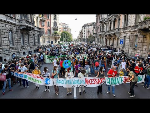 Climate protest in Milan: "We are unstoppable"