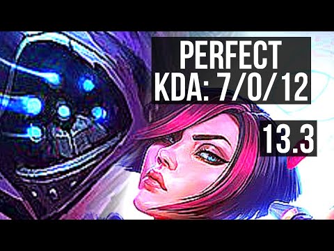 JAX vs FIORA (TOP) | 7/0/12, 1000+ games, Godlike, 900K mastery | KR Master | 13.3