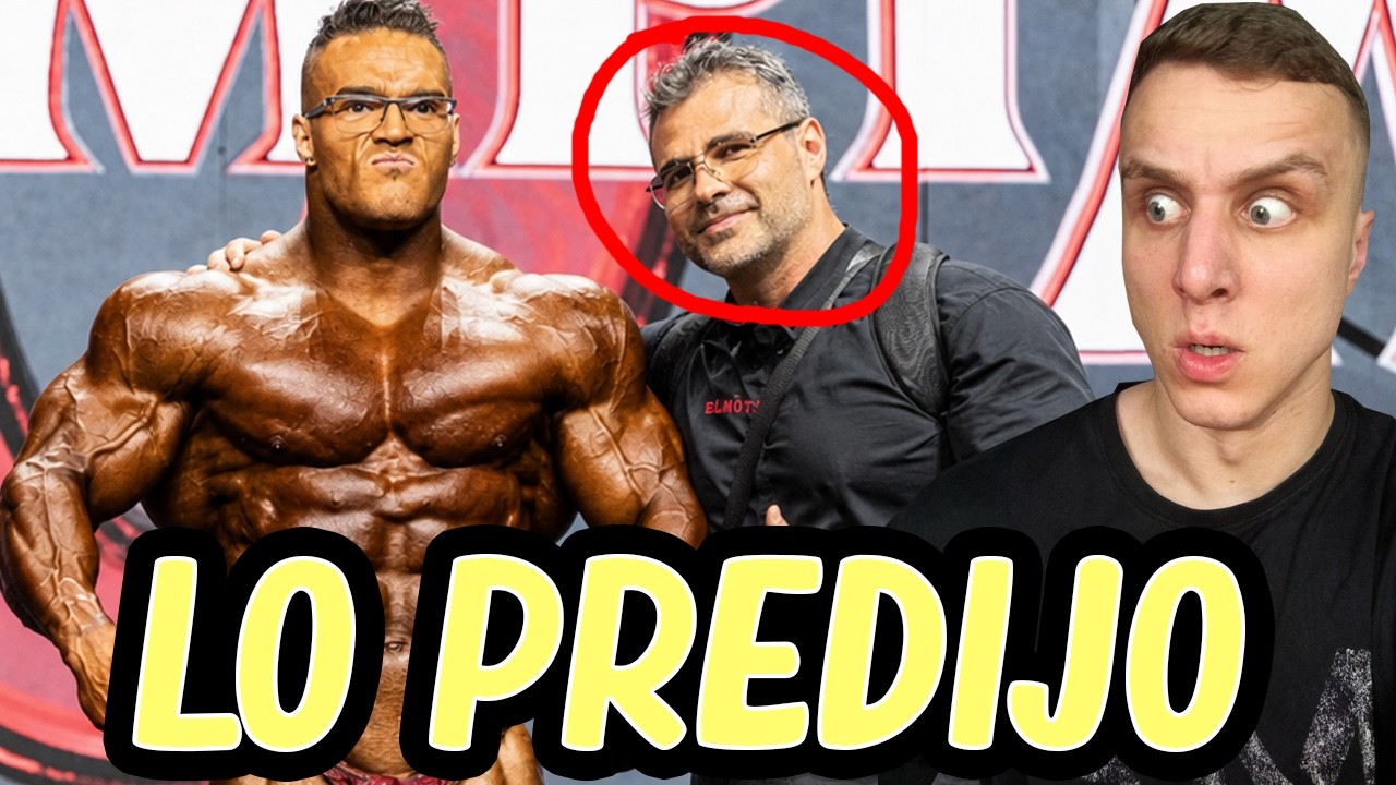 La épica predicción de El Nota sobre la victoria de Nick Walker *Mr Olympia 2026*