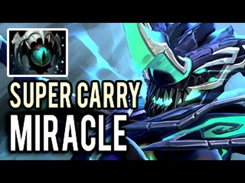 32 Kills Almost 1 vs 5 Miracle- Outworld Devourer Super Carry Disaster Game Patch 7.01 Dota 2