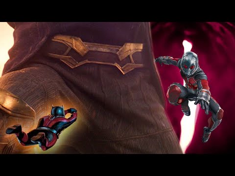Ant Man kills Thanos - Avengers Infinity War