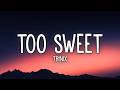 Trinix, The Macarons Project - Too Sweet (Lyrics)