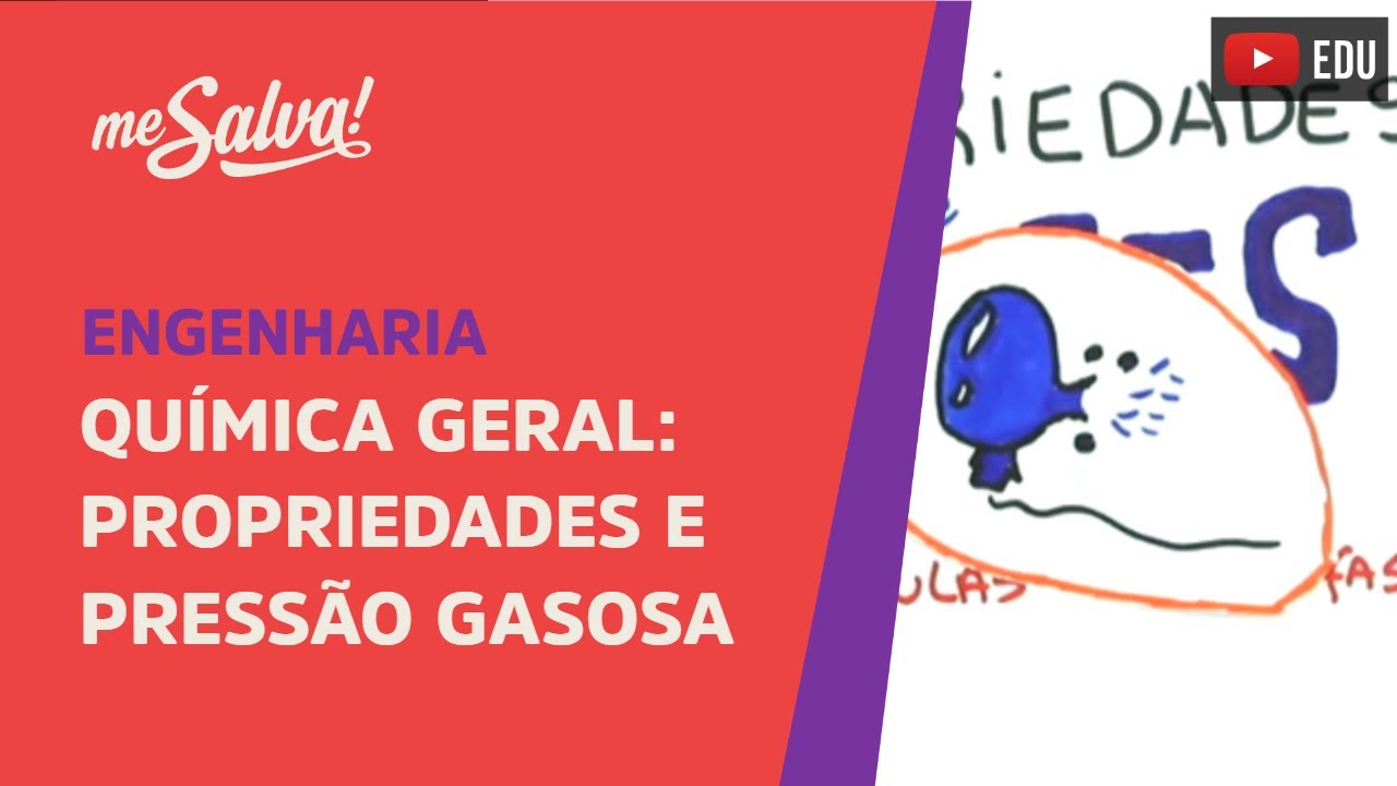 Me Salva! ETGA01 - Propriedades e Pressão Gasosa - Química Geral