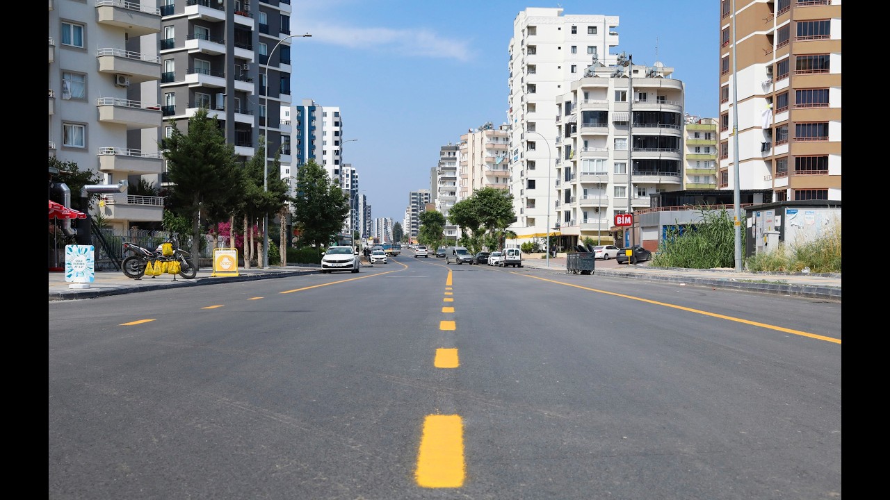 MERSİN BÜYÜKŞEHİR DENİZ MAHALLESİ’NDE KAPSAMLI YOL YENİLEME ÇALIŞMASI YAPTI