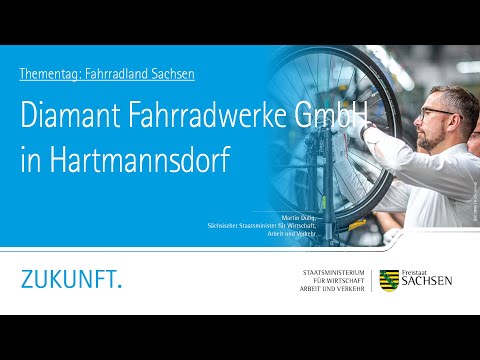 Diamant Fahrradwerke GmbH in Hartmannsdorf – Thementag Fahrradverkehr und Fahrradwirtschaft