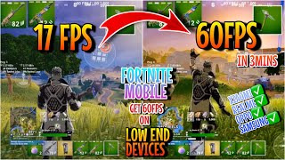 How To Get 60FPS in Fortnite Mobile New Update