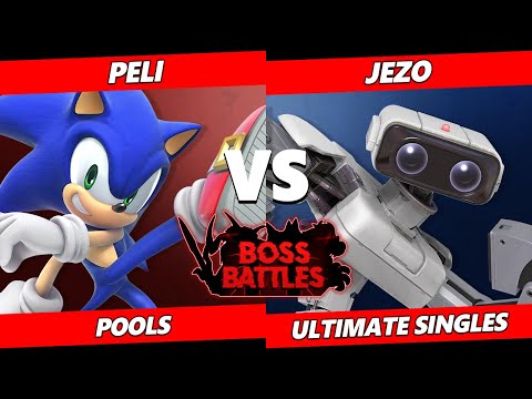Boss Battles: Phase 1 - Peli (Sonic) Vs. Jezo (ROB) SSBU Ultimate Tournament