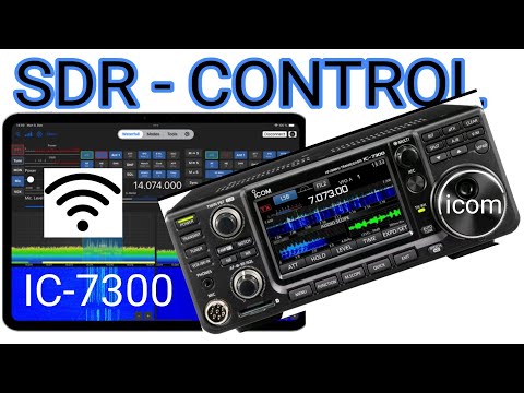 SDR-STEUERUNG & ICOM IC-7300 – Drahtlose Steuerung, WFView-Server