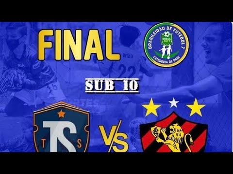 Final do Brasileirão de Futebol de 7 Sub 10 Sport Recife Fut 7 x TS - PE