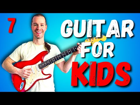 Guitar Lesson For Kids - Part 7 - Seven Nation Army #guitar #kids
