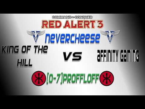 [0-7]Proffloff[E] vs NeverCheese[A] King of the Hill - Red Alert 3