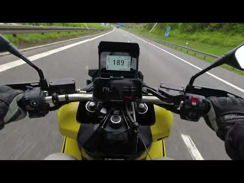 Honda X-ADV750 DCT (2025) | Top Speed (GPS) | POV Pure Sound | Autobahn