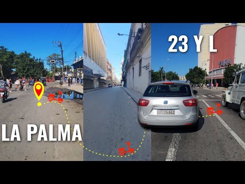 Así están las calles hoy: de La Palma, Arroyo Naranjo, hasta 23 y L en el Vedado