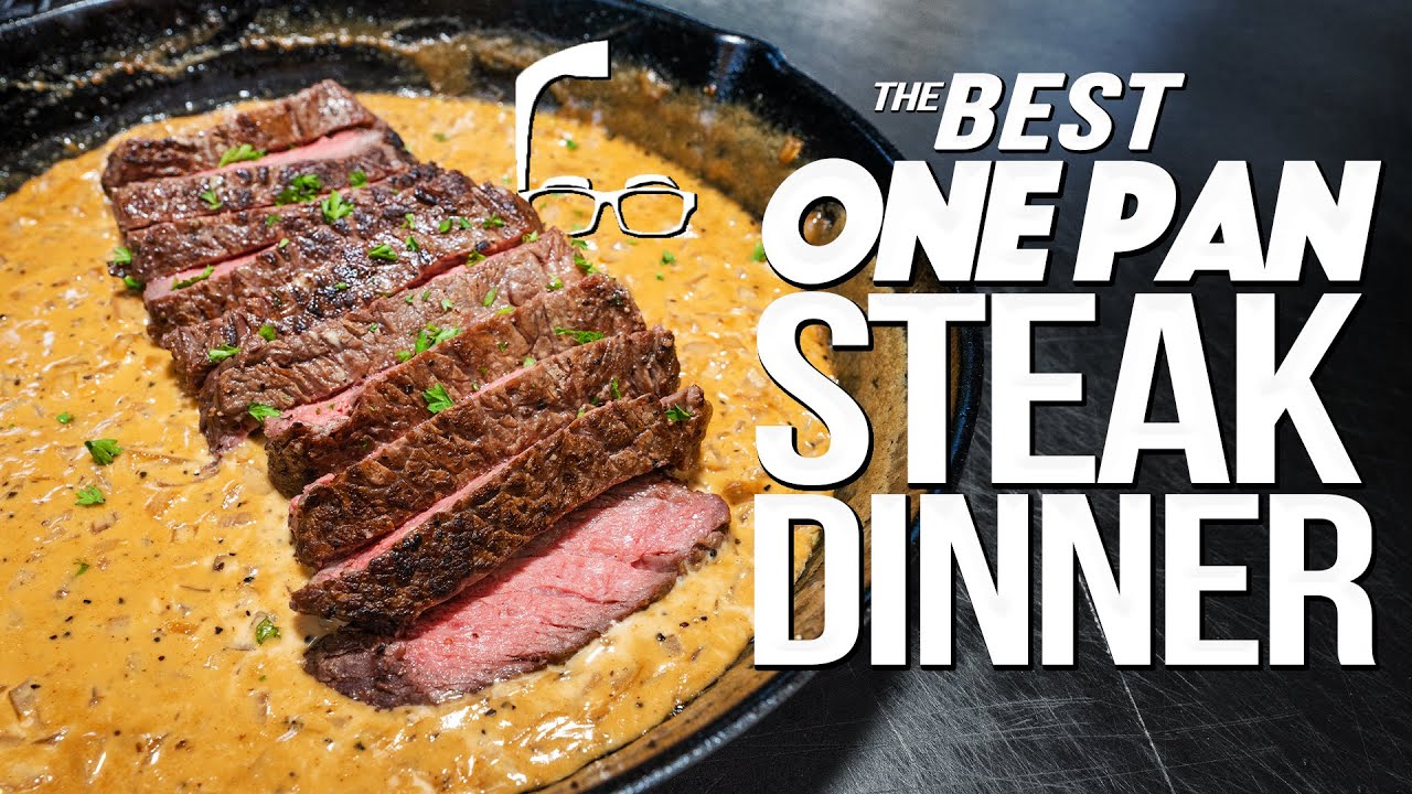 THE BEST ONE PAN STEAK DINNER THAT WILL DEF GET YOU