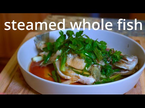 Steamed whole fish: essential for Chinese new year