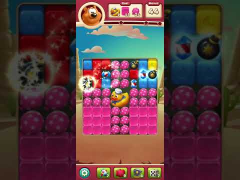 Toon Blast Level 66 🐻🐺🐱