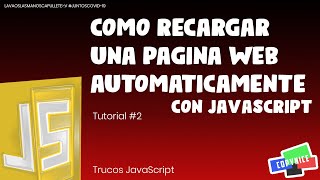 COMO RECARGAR UNA PAGINA WEB CON JAVASCRIPT