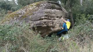 Video thumbnail of La Regleta Fantasma, 6b+. Fussimanya