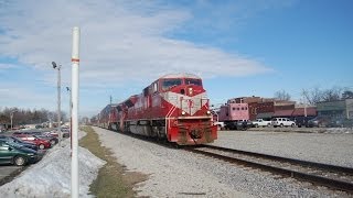 preview picture of video 'Indiana Railroad HIAWATHA South'