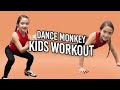 8 Year Old Leads TABATA Workout For Kids