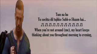 Lo Safar Lyrics   Baaghi 2 2018   Jubin Nautiyal   Lyrics With English Translation720p