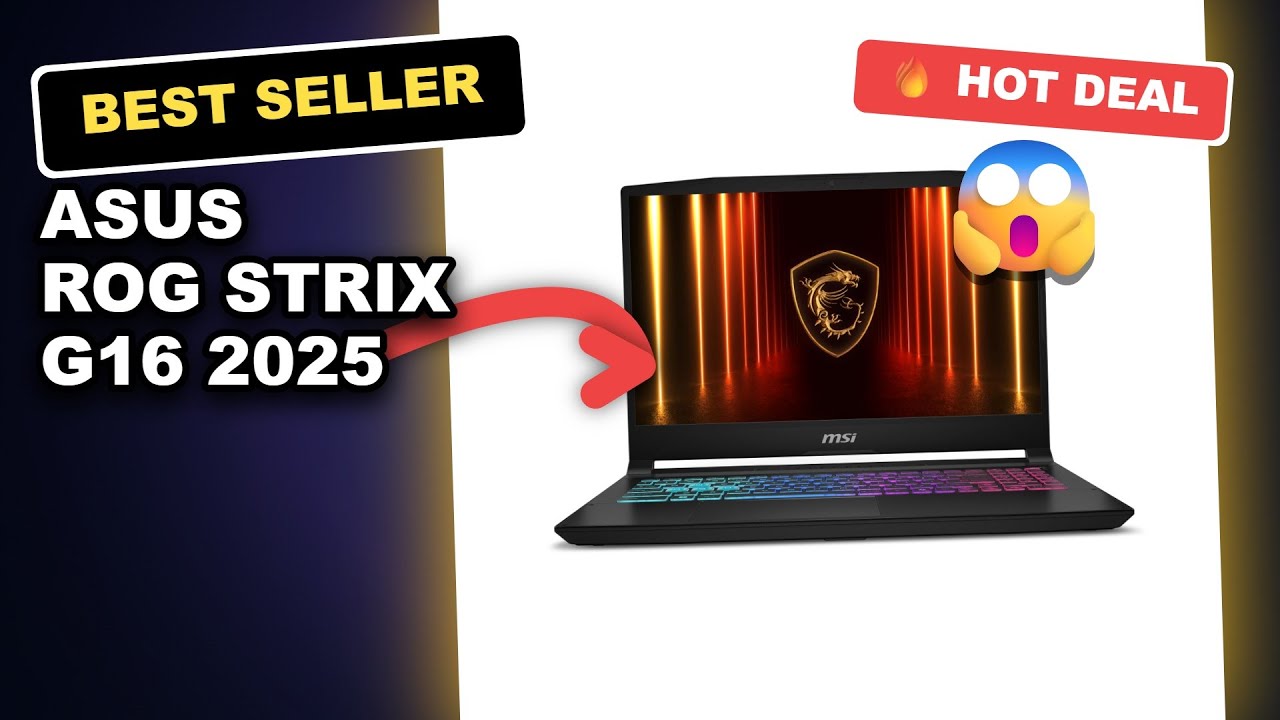 ASUS ROG Strix G16 2025 Gaming Laptop Review - Lightning Performance, Stunning ROG Nebula Display, Wi-Fi 7, NVIDIA GeForce RTX 5070 Ti