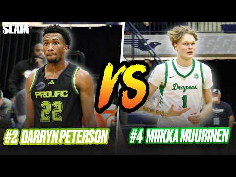5⭐️ Matchup Got Heated! 🔥 Darryn Peterson & Prolific Prep vs Miikka Muurinen & AZ Compass 🚨