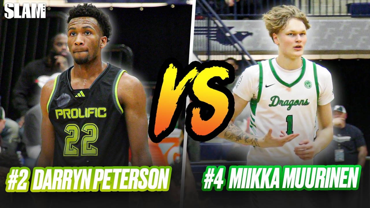 5⭐️ Matchup Got Heated! 🔥 Darryn Peterson & Prolific Prep vs Miikka Muurinen & AZ Compass 🚨