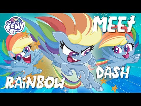 NEW | Meet Rainbow Dash in Pony Life | MLP