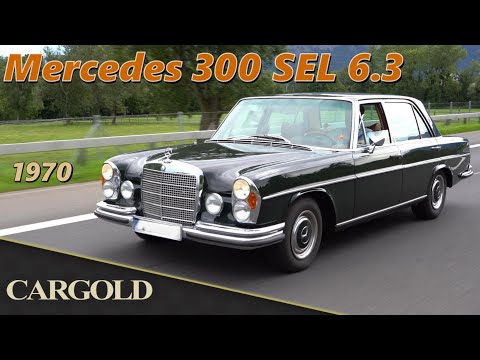 Mercedes 300 SEL 6.3, 1970, Hubraum ist durch nichts zu ersetzen. 80 km Probefahrt durch die Schweiz