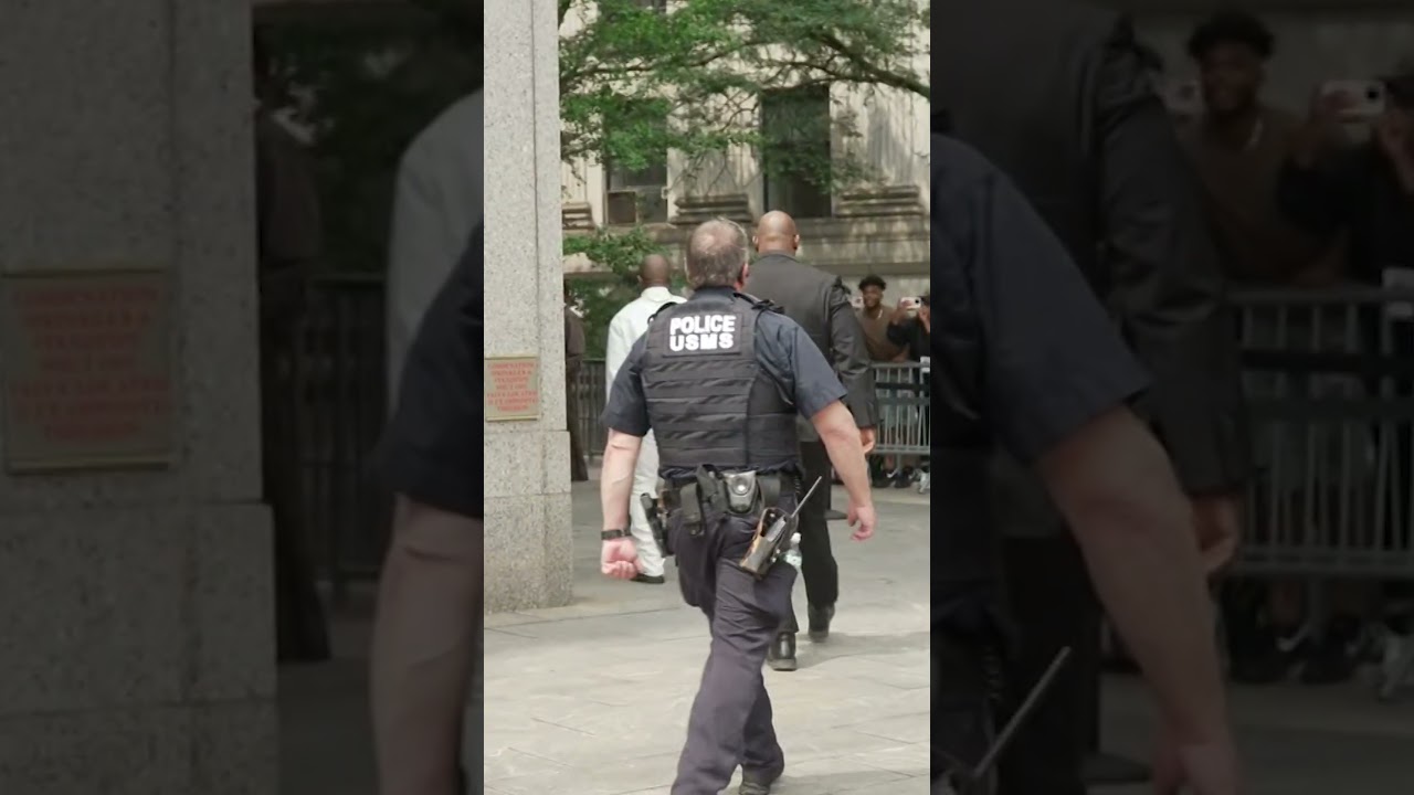 Kanye West makes brief appearance at Diddy trial courthouse