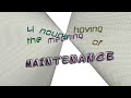 Maintenance 5 Nouns Which Mean Maintenance Sentence Examples