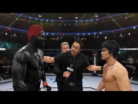 Black Satan vs. Bruce Lee - EA sports UFC 3
