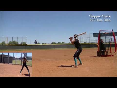Kathleen Georges Softball Skills Video - 2022 Outfield SS Slapper