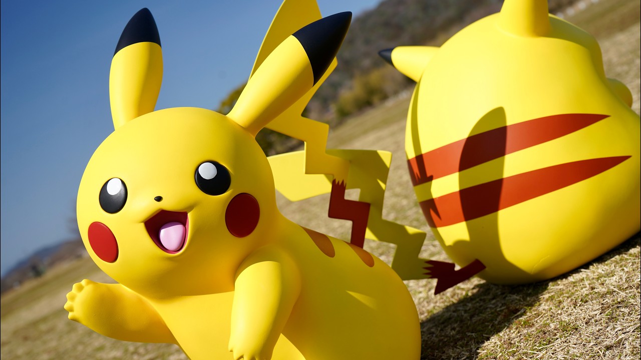 【粘土】30thピカチュウ作ってみた Making Pikachu「Life-size」【ポケモン】/ Pokémon Clay Art