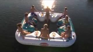 Sportsstuff Fiesta Island Tube - Comfortable Mesh Bottom Surface