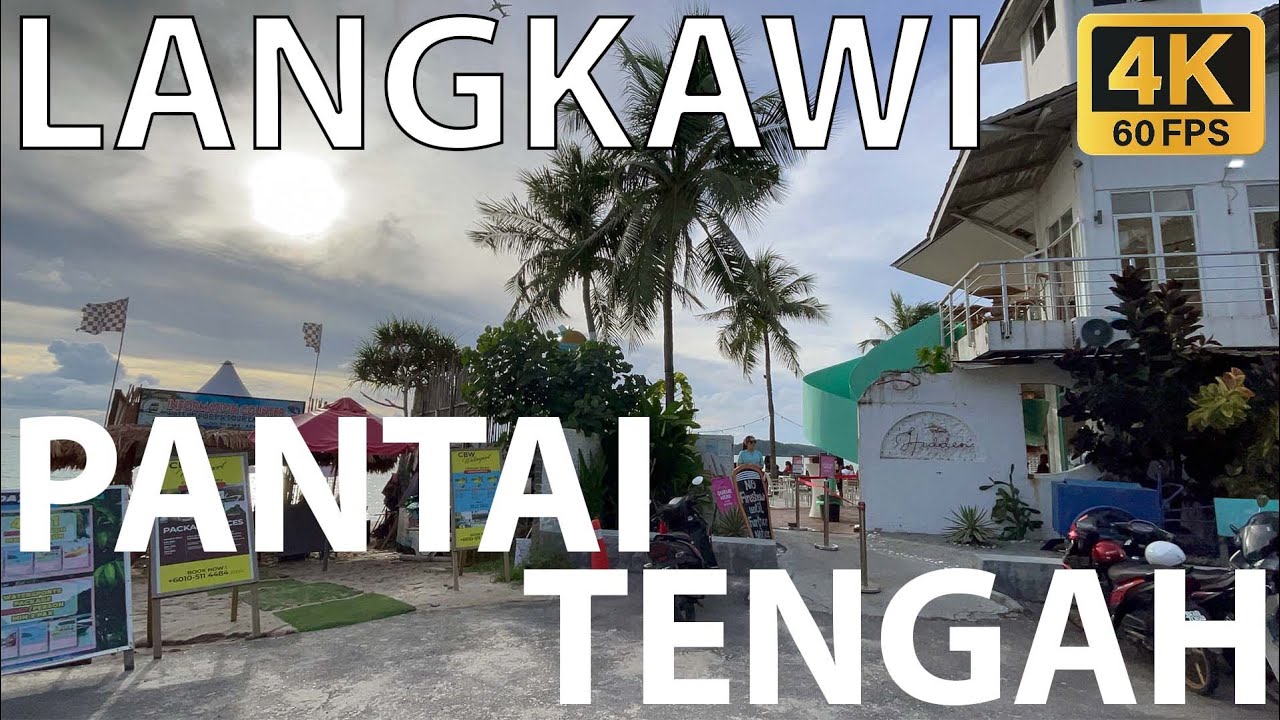 Explore the scenic wonders on a walking tour of Pantai Tengah.