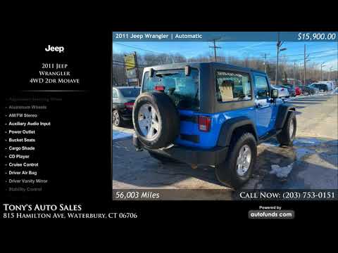 2011 Jeep Wrangler (CC-1311578) for sale in Waterbury, Connecticut