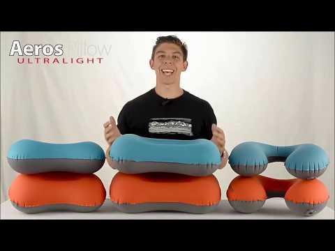 Poduszka dmuchana Aeros Pillow Ultralight Deluxe Sea Foam Sea To Summit film