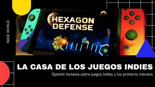 Juguemos Hexagon Defense los primeros 10 minutos