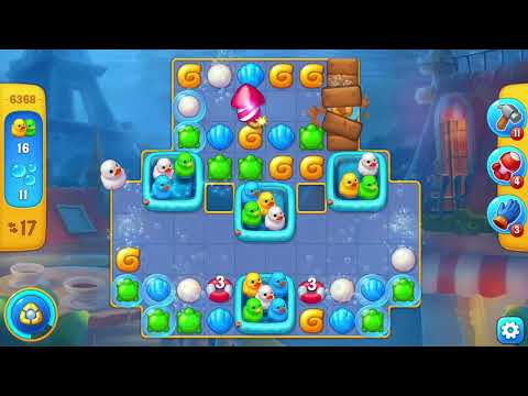 [FISHDOM Walkthrough] Level 6368 (Qua màn - Fishdom)