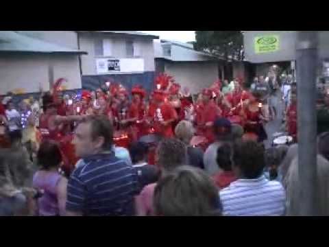 The Samba Blisstas, At Byron Bay, New Years Eve