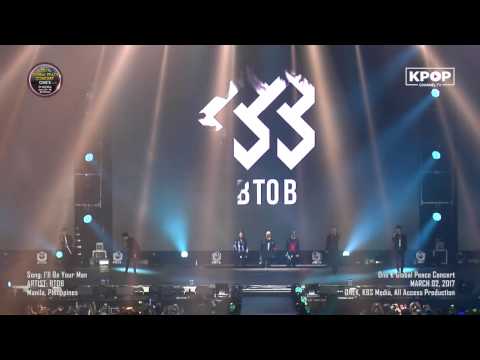 170302 BTOB - I’LL BE YOUR MAN 비투비 - 기도 at OneK Global Peace Concert