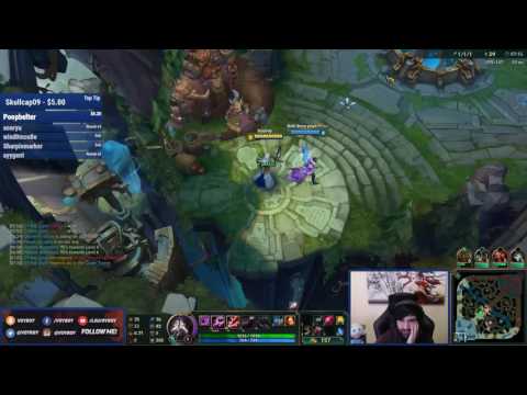 Voyboy as Kassadin vs Cassiopeia Mid   S7 Ranked Gameplay season 7